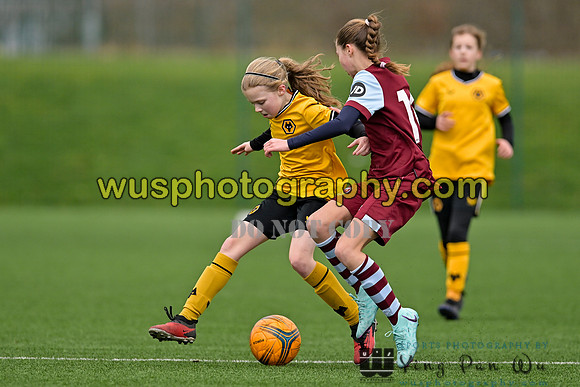 20240203-141909 West Ham United Academy Girls U12 v Wolverhampton Wanderers Academy Girls U12