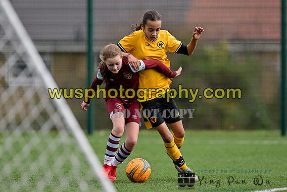 20240203-142128 West Ham United Academy Girls U12 v Wolverhampton Wanderers Academy Girls U12