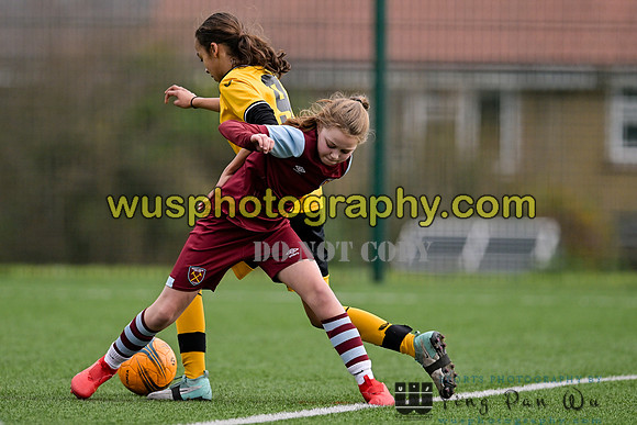 20240203-142130 West Ham United Academy Girls U12 v Wolverhampton Wanderers Academy Girls U12