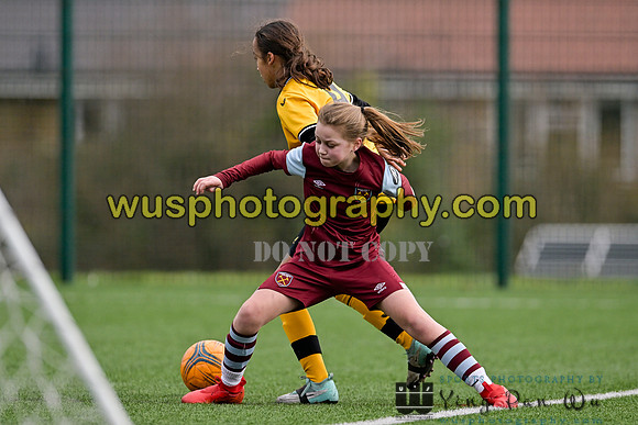 20240203-142130A West Ham United Academy Girls U12 v Wolverhampton Wanderers Academy Girls U12
