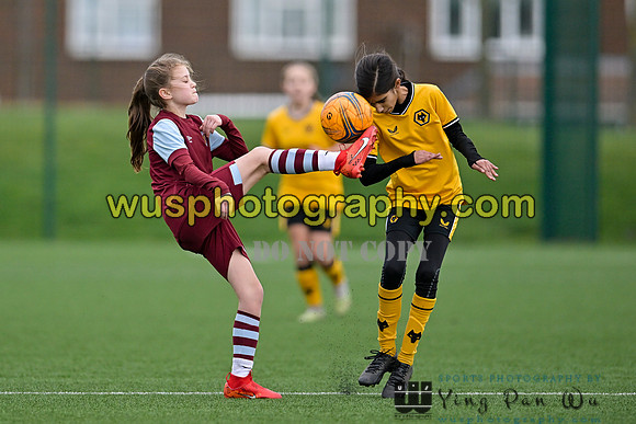 20240203-142856A West Ham United Academy Girls U12 v Wolverhampton Wanderers Academy Girls U12