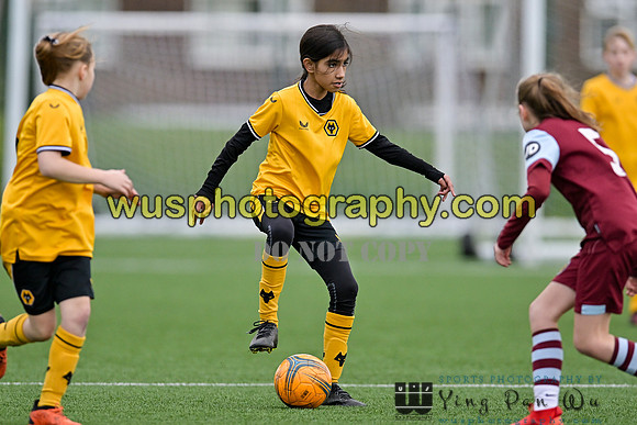 20240203-142909B West Ham United Academy Girls U12 v Wolverhampton Wanderers Academy Girls U12