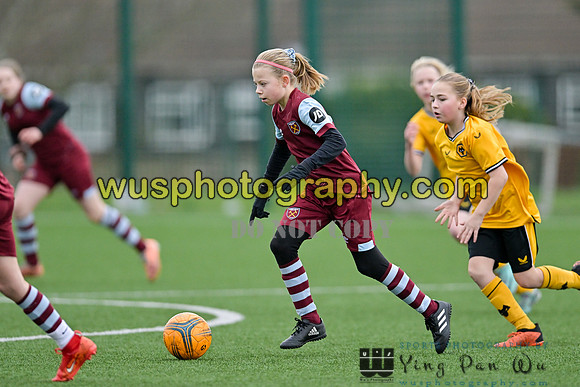 20240203-143007A West Ham United Academy Girls U12 v Wolverhampton Wanderers Academy Girls U12