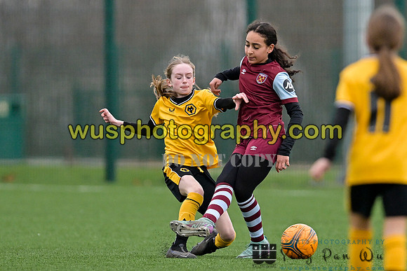 20240203-143056 West Ham United Academy Girls U12 v Wolverhampton Wanderers Academy Girls U12