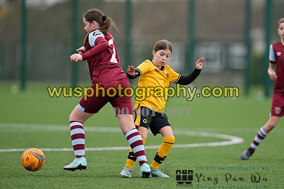 20240203-143045 West Ham United Academy Girls U12 v Wolverhampton Wanderers Academy Girls U12