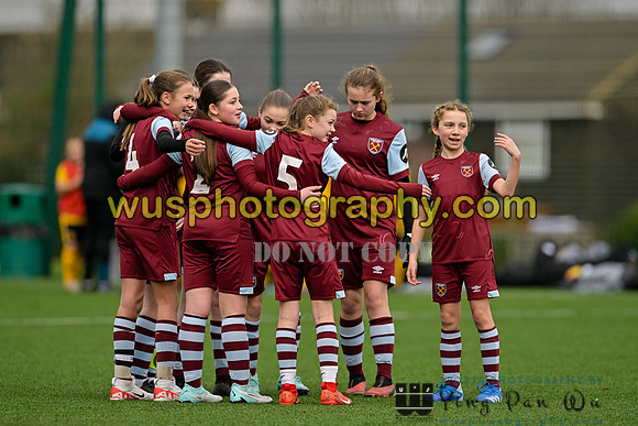 20240203-140048 West Ham United Academy Girls U12 v Wolverhampton Wanderers Academy Girls U12