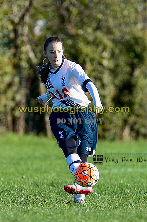 20151122-112734-2 Tottenham Hotspur Girls U13 v Alexandra Park Girls U14 North