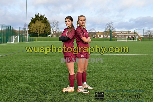 20240203-112626 West Ham United Performance Girls U16 v Cambridge City FC Girls U16