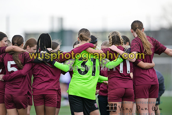 20240203-115550 West Ham United Performance Girls U16 v Cambridge City FC Girls U16