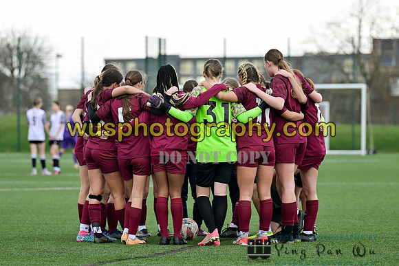 20240203-115613 West Ham United Performance Girls U16 v Cambridge City FC Girls U16