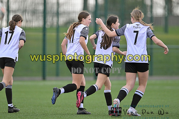 20240203-115934 West Ham United Performance Girls U16 v Cambridge City FC Girls U16