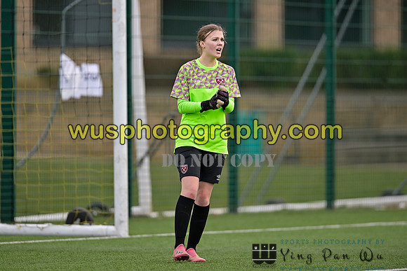 20240203-120603 West Ham United Performance Girls U16 v Cambridge City FC Girls U16