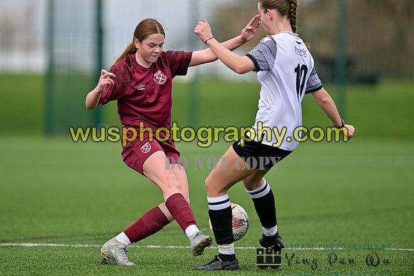 20240203-121156 West Ham United Performance Girls U16 v Cambridge City FC Girls U16
