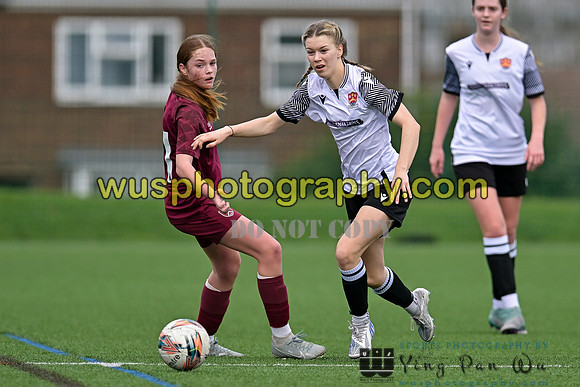 20240203-121423 West Ham United Performance Girls U16 v Cambridge City FC Girls U16