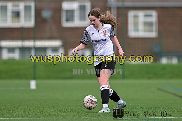 20240203-121433 West Ham United Performance Girls U16 v Cambridge City FC Girls U16