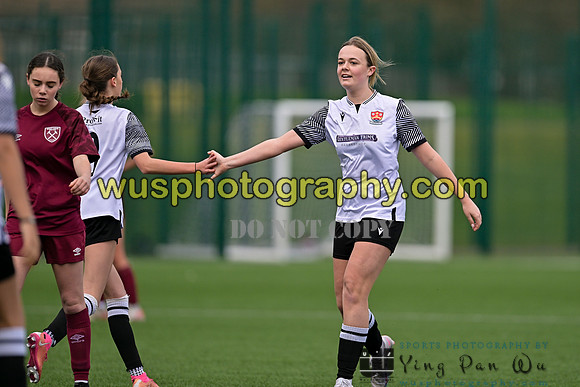 20240203-121550 West Ham United Performance Girls U16 v Cambridge City FC Girls U16