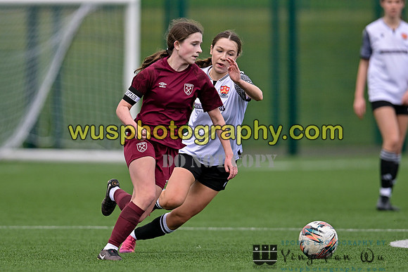 20240203-121627 West Ham United Performance Girls U16 v Cambridge City FC Girls U16
