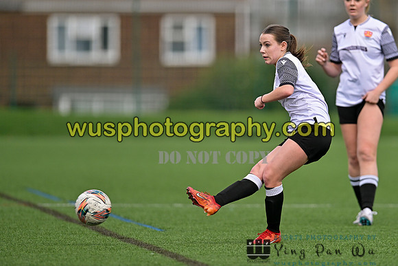 20240203-121919 West Ham United Performance Girls U16 v Cambridge City FC Girls U16