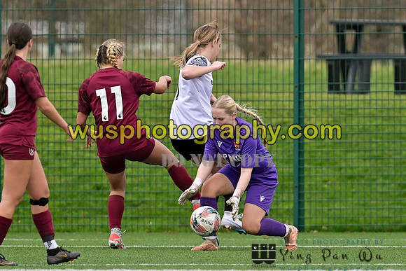 20240203-122746 West Ham United Performance Girls U16 v Cambridge City FC Girls U16