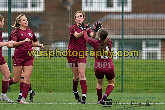 20240203-122835B West Ham United Performance Girls U16 v Cambridge City FC Girls U16