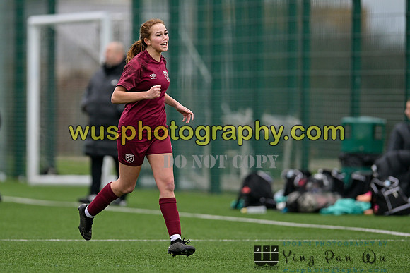 20240203-122848 West Ham United Performance Girls U16 v Cambridge City FC Girls U16
