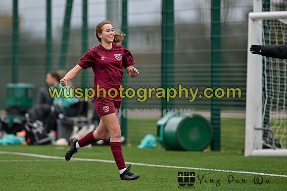 20240203-122849 West Ham United Performance Girls U16 v Cambridge City FC Girls U16