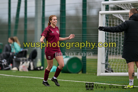 20240203-122849A West Ham United Performance Girls U16 v Cambridge City FC Girls U16
