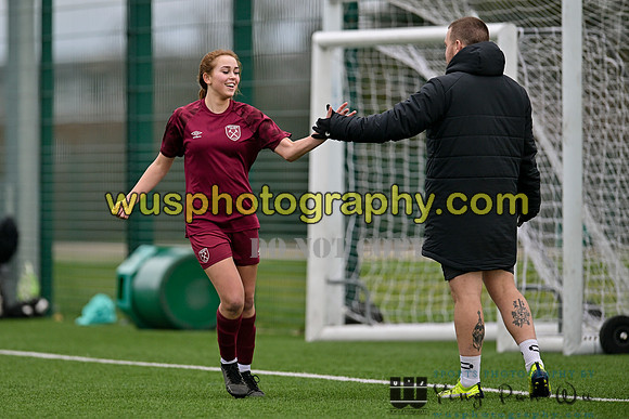 20240203-122850A West Ham United Performance Girls U16 v Cambridge City FC Girls U16