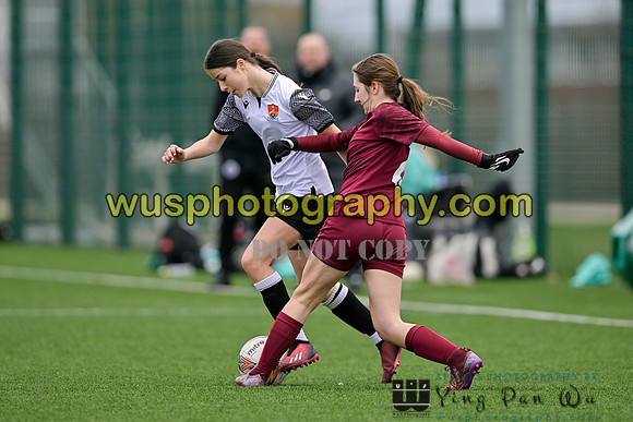 20240203-122911 West Ham United Performance Girls U16 v Cambridge City FC Girls U16