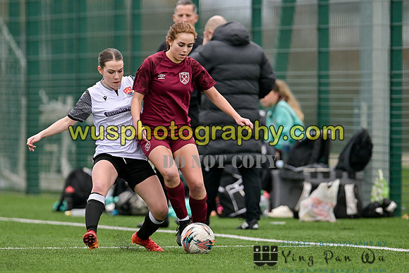 20240203-122914 West Ham United Performance Girls U16 v Cambridge City FC Girls U16