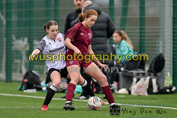 20240203-122915 West Ham United Performance Girls U16 v Cambridge City FC Girls U16