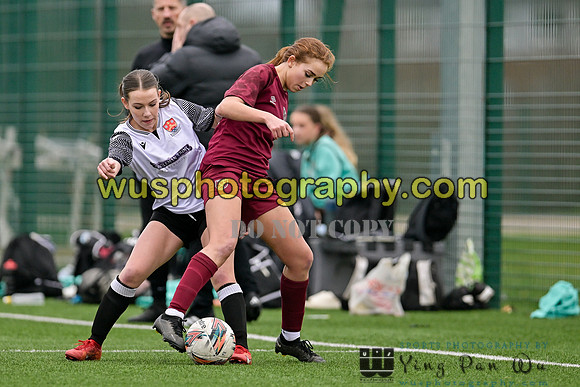 20240203-122915A West Ham United Performance Girls U16 v Cambridge City FC Girls U16