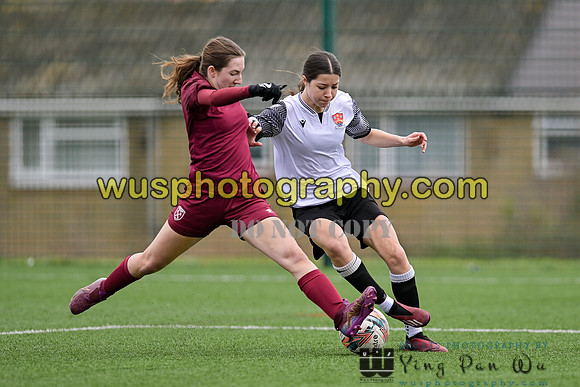 20240203-123110 West Ham United Performance Girls U16 v Cambridge City FC Girls U16