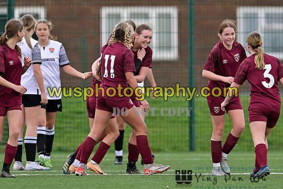 20240203-123336 West Ham United Performance Girls U16 v Cambridge City FC Girls U16