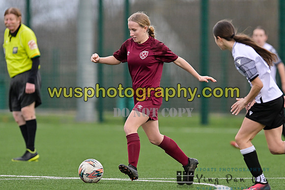 20240203-123421 West Ham United Performance Girls U16 v Cambridge City FC Girls U16