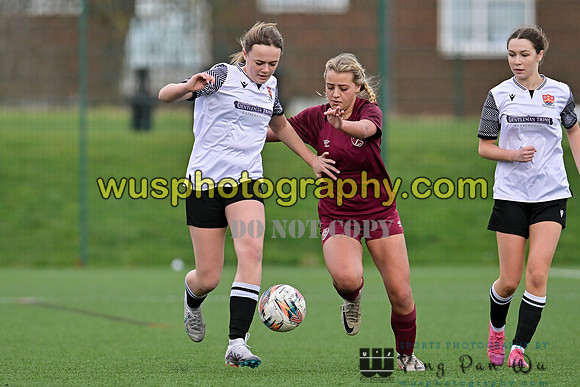 20240203-123512 West Ham United Performance Girls U16 v Cambridge City FC Girls U16