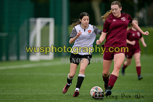 20240203-123829B West Ham United Performance Girls U16 v Cambridge City FC Girls U16