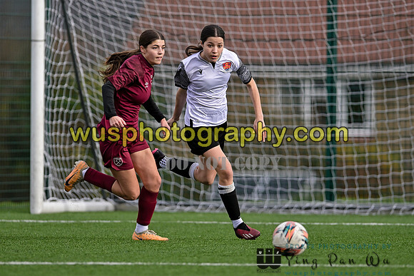 20240203-123952 West Ham United Performance Girls U16 v Cambridge City FC Girls U16