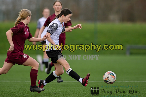 20240203-124200A West Ham United Performance Girls U16 v Cambridge City FC Girls U16