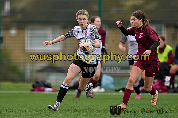 20240203-124248A West Ham United Performance Girls U16 v Cambridge City FC Girls U16