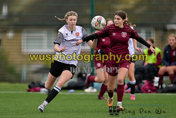 20240203-124248C West Ham United Performance Girls U16 v Cambridge City FC Girls U16