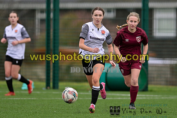 20240203-124407C West Ham United Performance Girls U16 v Cambridge City FC Girls U16