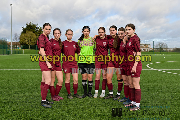 20240203-112349 West Ham United Performance Girls U16 v Cambridge City FC Girls U16