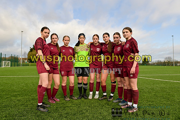 20240203-112400 West Ham United Performance Girls U16 v Cambridge City FC Girls U16