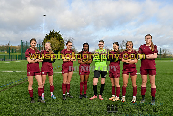 20240203-112442 West Ham United Performance Girls U16 v Cambridge City FC Girls U16