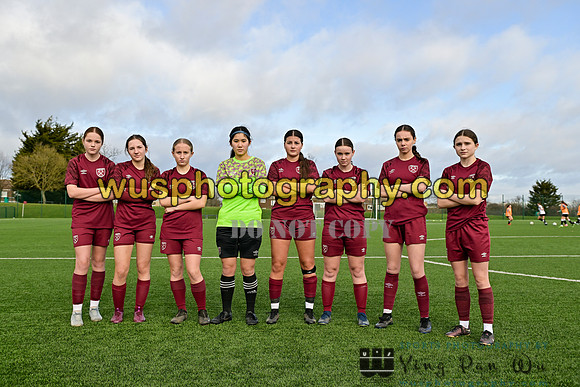 20240203-112511 West Ham United Performance Girls U16 v Cambridge City FC Girls U16