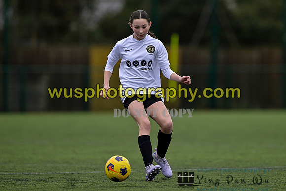 20250222-104140 Millwall Lionesses U12 v New Level Soccer Girls U12