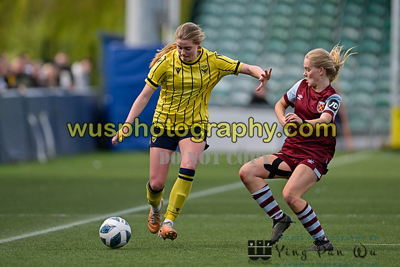 20240420-163848 West Ham United Academy Girls U16 v Oxford United Women U16