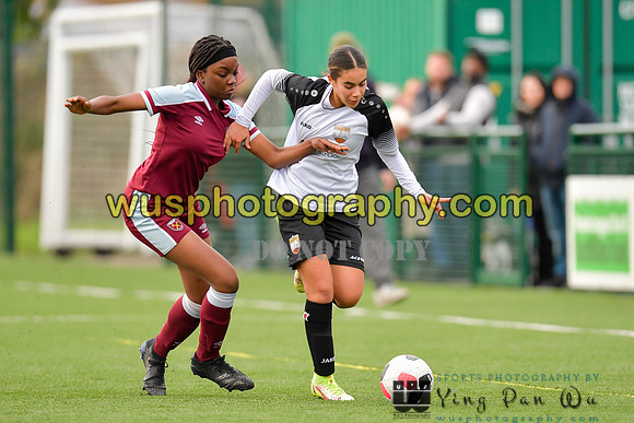 20211211-113945F West Ham United Academy Girls U16 v London Bees Academy U16