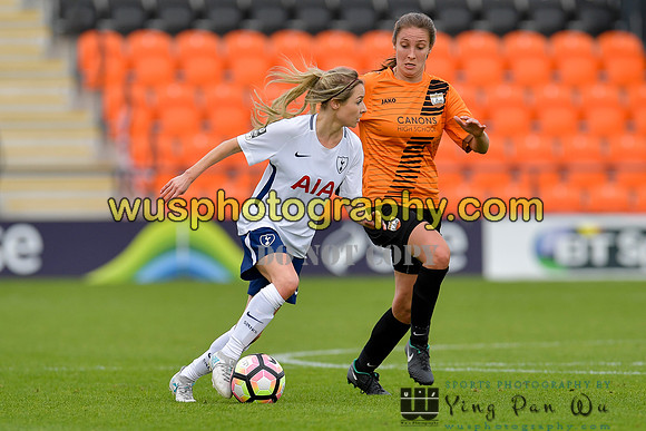 20171008-143949B London Bees v Tottenham Hotspur Ladies FC